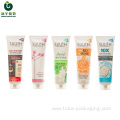 100ml cosmetic plastic tube for face clear packaging
